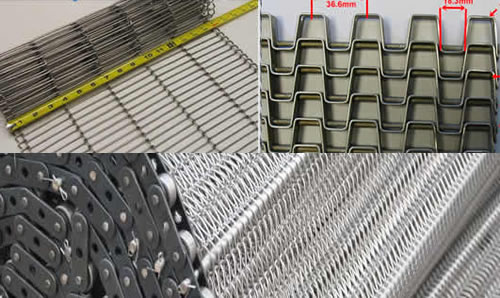Stainless Steel Flat Flex Wire Conveyor Belts