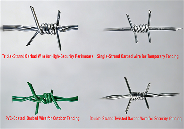 Types of Barbed Wire