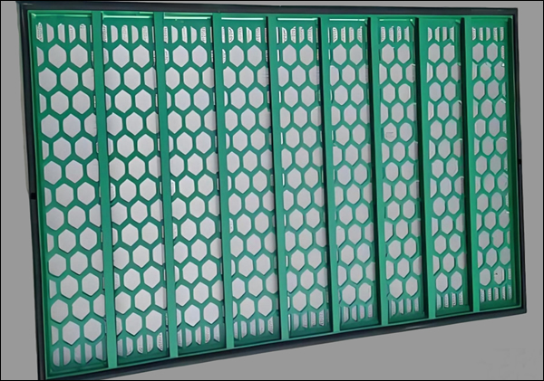 Steel frame Shale Shaker Screen with Reinforced Support Bars 